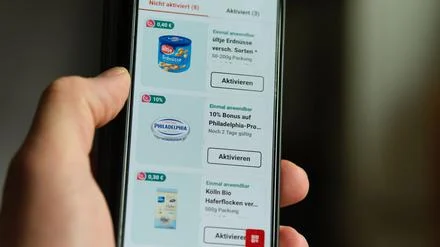 App-Rabatte: Wegen App-Werbung: Verbraucherschützer klagen gegen Rewe