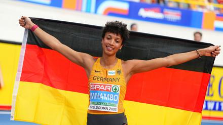 Leichtathletik: Mihambo rettet Bronze bei Hallen-EM - Assani im Rollstuhl