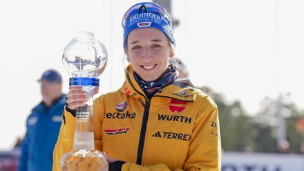 Über Umwege zum Gesamtweltcup: Franziska Preuß ist die unerwartete Frontfrau im Biathlon