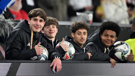 Völler will Balljungen mit Freikarte belohnen: DFB-Team lobt 15-Jährigen für Geistesblitz beim Spiel gegen Italien