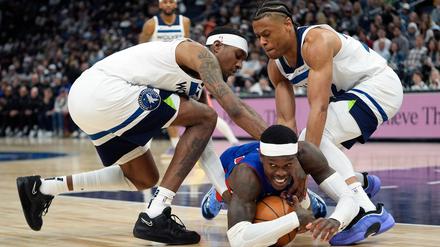 Basketball: F&uuml;nf Platzverweise: Detroit verliert NBA-Spiel in Minnesota