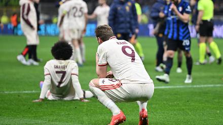 Nur 2:2 gegen Inter Mailand: FC Bayern im Champions-League-Viertelfinale ausgeschieden