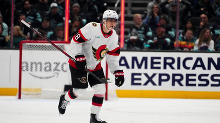 Eishockey: NHL: Stützle unterliegt gegen Reichel