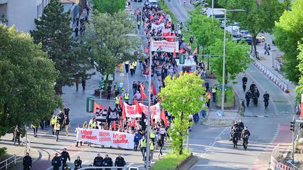 Vor dem 1. Mai: Demo f&uuml;r h&ouml;here L&ouml;hne zieht friedlich durch den Wedding