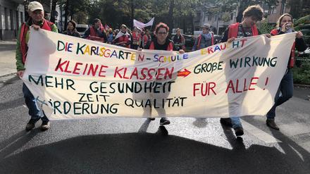 Start am 13. Mai: Gewerkschaft ruft zu dreitägigem Warnstreik an Berliner Schulen auf