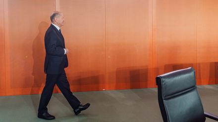 Bundesregierung: Letzte Runde im Scholz-Kabinett ohne Tr&auml;nen und Geschenke