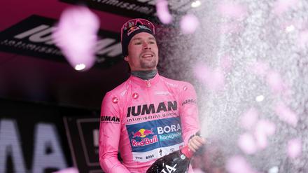 Italien-Rundfahrt: Giro: Roglic nach erster Bergankunft im Rosa Trikot