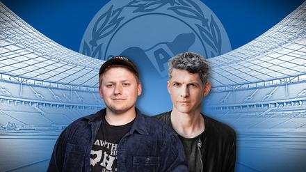 Internetstar El Hotzo und Schauspieler Martin Bretschneider: Was prominente Arminia-Bielefeld-Fans über das mögliche Pokalwunder denken