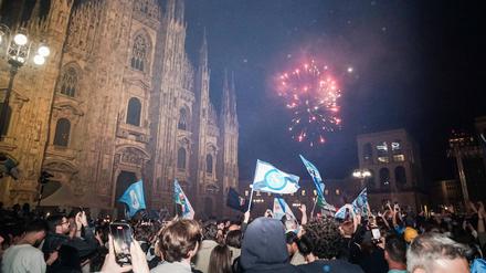 Neapel nach Gewinn der italienischen Meisterschaft: Jubel, Verletzte und Waffenfunde