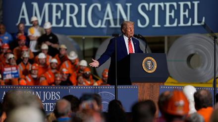 Drohender Handelskrieg: Trumps neue Stahlzoll-Ank&uuml;ndigung: Eine Provokation zu viel?