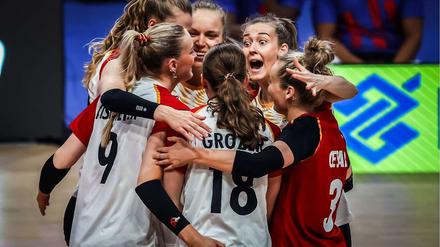 Nations League der Frauen: Zweiter Sieg für deutsche Volleyballerinnen