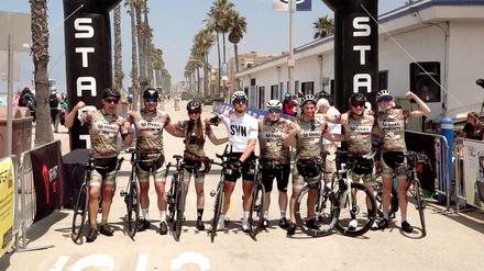 Rennen &uuml;ber 4.900 Kilometer: Influencer-Team um Joey Kelly bei Extrem-Radrennen durch USA