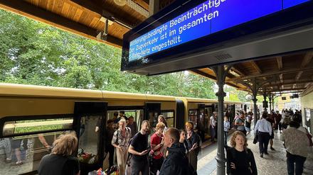 Nach Stillstand durch Unwetter: Weiter Verspätungen und Ausfälle im S-Bahn-Netz