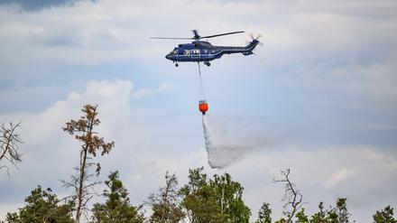 Brände: Über 500 Flüge: Bundespolizei unterstützt bei Waldbränden