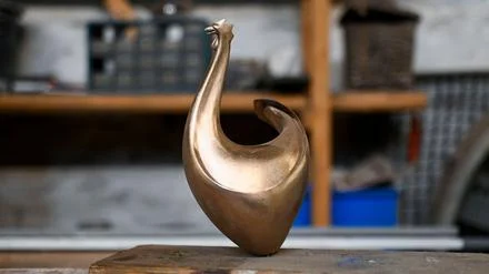 Auszeichnung: Goldene Henne - Wie werden die Trophäen hergestellt?