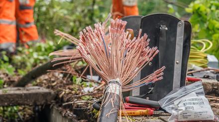 Trio trug 80-Meter-Kabel bei sich: Zivilbeamte vereiteln Kupferdiebstahl in Berlin