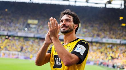 Ein letztes Mal Südtribüne: Mats Hummels spielt zum Abschied noch einmal für den BVB