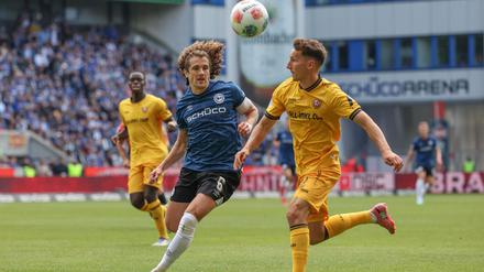 2. Fu&szlig;ball-Bundesliga: Sp&auml;ter Treffer: Dresden stoppt den Bielefelder Siegeszug