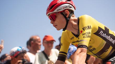 Radsport: Trotz Sturz: Vingegaard gewinnt zweite Vuelta-Etappe