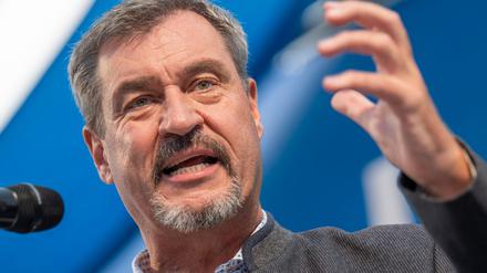 CSU leistet sich musikalischen Fauxpas: Musik von Darth Vader bei Auftritt von Söder eingespielt
