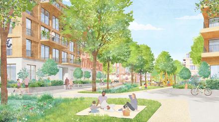 Mega-Quartier in Pankow nimmt Gestalt an: Städtebaulicher Wettbewerb zum Blankenburger Süden entschieden