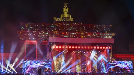 ZDF-Silvesterparty im Hamburger Hafen : Wegner will trotzdem Party am Brandenburger Tor veranstalten