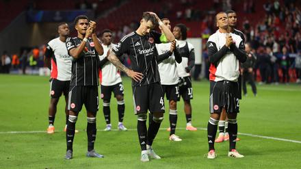 Deftige Pleite statt erneuter Fu&szlig;ball-Party: K&ouml;nigsklassen-Lektion f&uuml;r Eintracht Frankfurt in Madrid