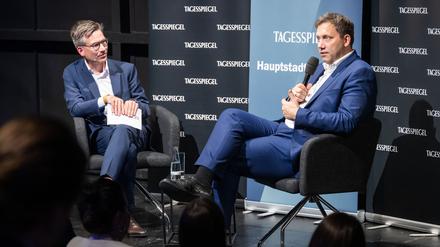 Tagesspiegel-Hauptstadtgespr&auml;ch im Video: Hat die SPD auf die falschen Themen gesetzt, Herr Klingbeil?