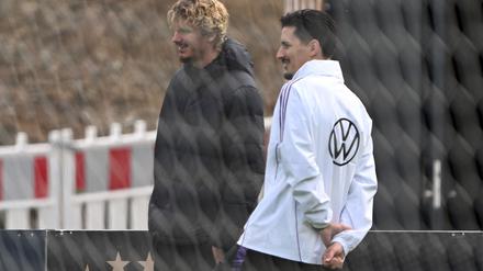 Fu&szlig;ball-Nationalmannschaft: Nagelsmann und seine Null-Tore-St&uuml;rmer um &bdquo;Big Nick&ldquo;