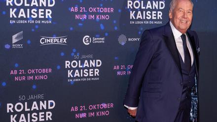 Schlagerstar: Weltpremiere: Roland Kaiser feiert sein Kino-Deb&uuml;t