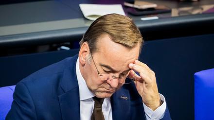 „Einige Dinge klarstellen“: Pistorius schreibt nach Kritik Brief an eigene Fraktion