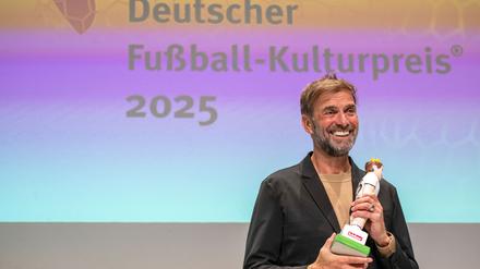 Auszeichnung: Jürgen Klopp erhält Walther-Bensemann-Preis - und wird frech