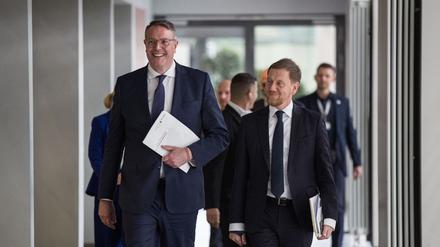 Treffen der Länderchefs: Länder gegen fixes Verbrenner-Aus und für Sozialstaatsreform