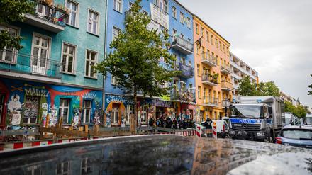 Frieden in Friedrichshain?: Polizei registriert immer weniger Straftaten in der Rigaer Straße