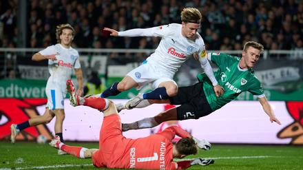 2. Fußball-Bundesliga: Bouchama führt Münster nach Rückstand noch zum Sieg