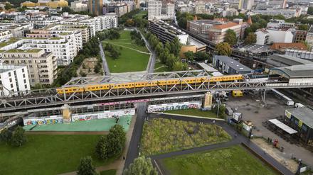 Marode U-Bahn-Brücke muss ersetzt werden: Berliner Gleisdreieckpark wird jahrelang zur Baustelle