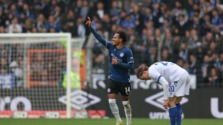 2. Fußball-Bundesliga: Desolater KSC verpasst in Bielefeld Sprung auf Platz drei