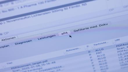 Gesundheit: E-Patientenakte – Hausärzte kritisieren technische Umsetzung