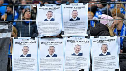 Machtkampf bei der TSG: Vor den Augen Hopps: Hoffenheimer Fanproteste