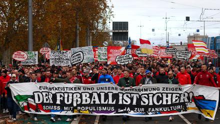 Demonstration in Leipzig für Fanrechte: Der Fußball ist sicherer denn je – und doch droht eine Eskalation