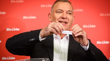 Protest-Aktion gegen mögliche Wehrpflicht: Linken-Chef verlost Plätze für „einen Monat im Schützengraben“ an CDU-Politiker