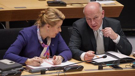 Mögliche Expo-Bewerbung Berlins: Giffey stellt sich erneut gegen Wegner und den Berliner Senat