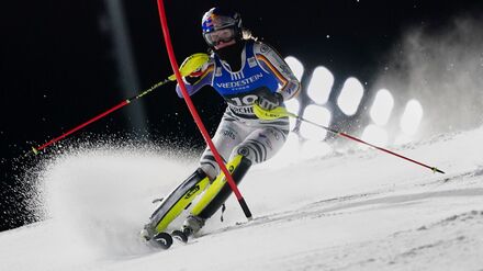 Ski alpin: Ski-Youngster Aicher f&auml;hrt in Courchevel auf Slalom-Podest