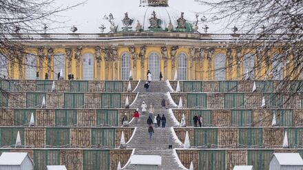Wintertief &bdquo;Elli&ldquo;: Parks und Schl&ouml;sser in Brandenburg und Berlin schlie&szlig;en