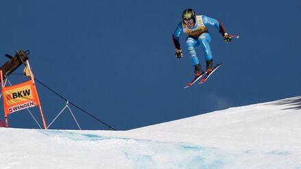 Ski alpin: Italiener Franzoni d&uuml;piert Ski-Asse bei Super-G in Wengen