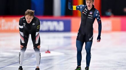 Weltcup in Inzell: Sonnekalb verliert Duell mit US-Eisschnelllauf-Star Stolz