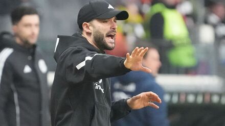 Fu&szlig;ball-Bundesliga: Frankfurt setzt auch im n&auml;chsten Spiel auf Interimsduo