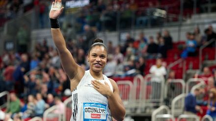 Leichtathletik: Olympiasiegerin Ogunleye gewinnt Meeting in Nordhausen