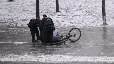 Trotz spiegelglatter Wege: Unfall-Chaos in Berlin bleibt am Wochenende vorerst aus