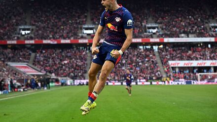 Fu&szlig;ball-Bundesliga: Doppelpack und Handspiel: Baumgartner pr&auml;gt Leipziger Sieg